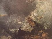 J.M.W. Turner The Fall of an Avalanche in the Grison France oil painting artist